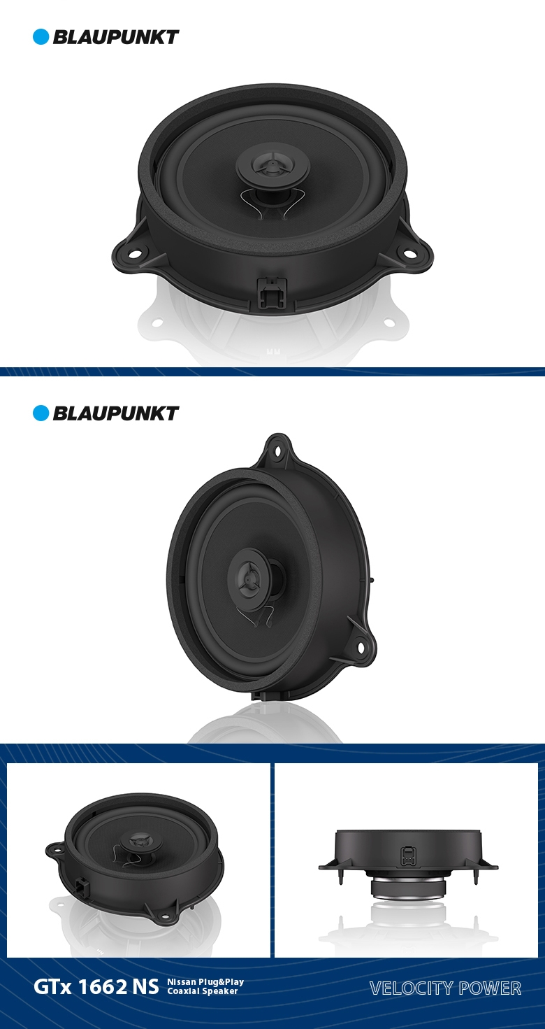 德國（藍(lán)寶BLAUPUNKT）GTx 1662 NS日産專用衕軸喇叭